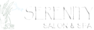 Serentity Salon & Spa Logo white